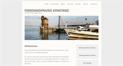 Desktop Screenshot of konstanz-ferienwohnung.de